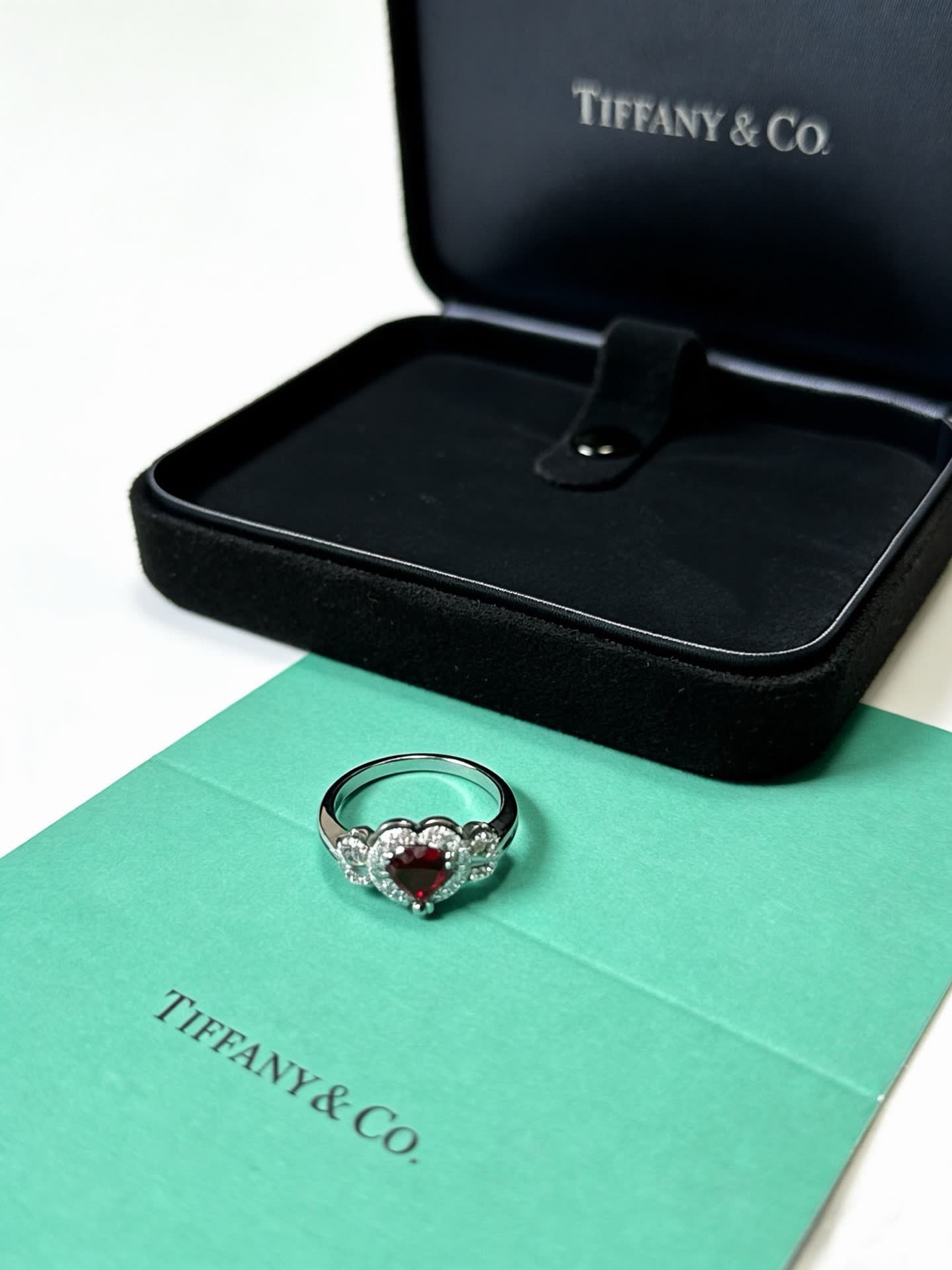 Tiffany & Co. Ruby and Diamond Ring